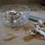 Sliced Mushrooms