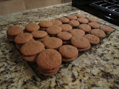 Cooling Ginger Cookies