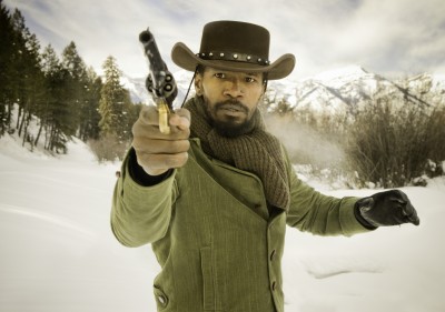 Django Unchained: Jaime Foxx Gunslinging