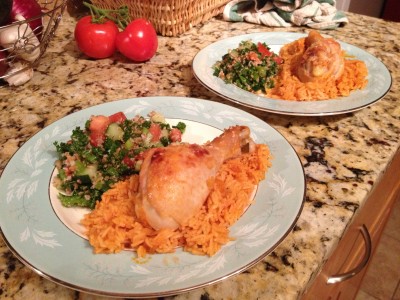 Kabsa, plated