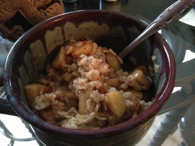 Real Apple Cinnamon Oatmeal