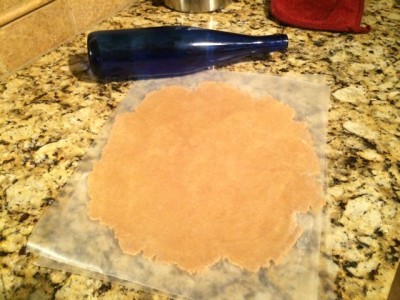 Yes.... I use an old bottle for a rolling pin.